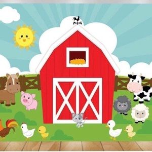 Barnyard party decoration